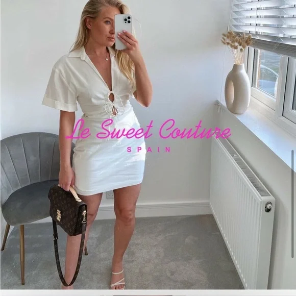 Zara Dresses Nwt Zara Stretch Linen Blend Dress Poshmark